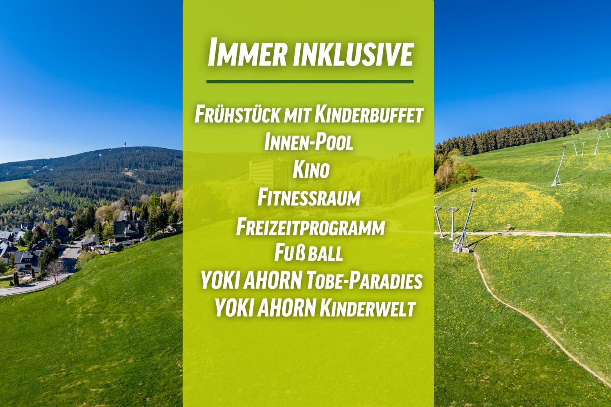Ahorn Hotel Am Fichtelberg Oberwiesenthal Eksteriør bilde